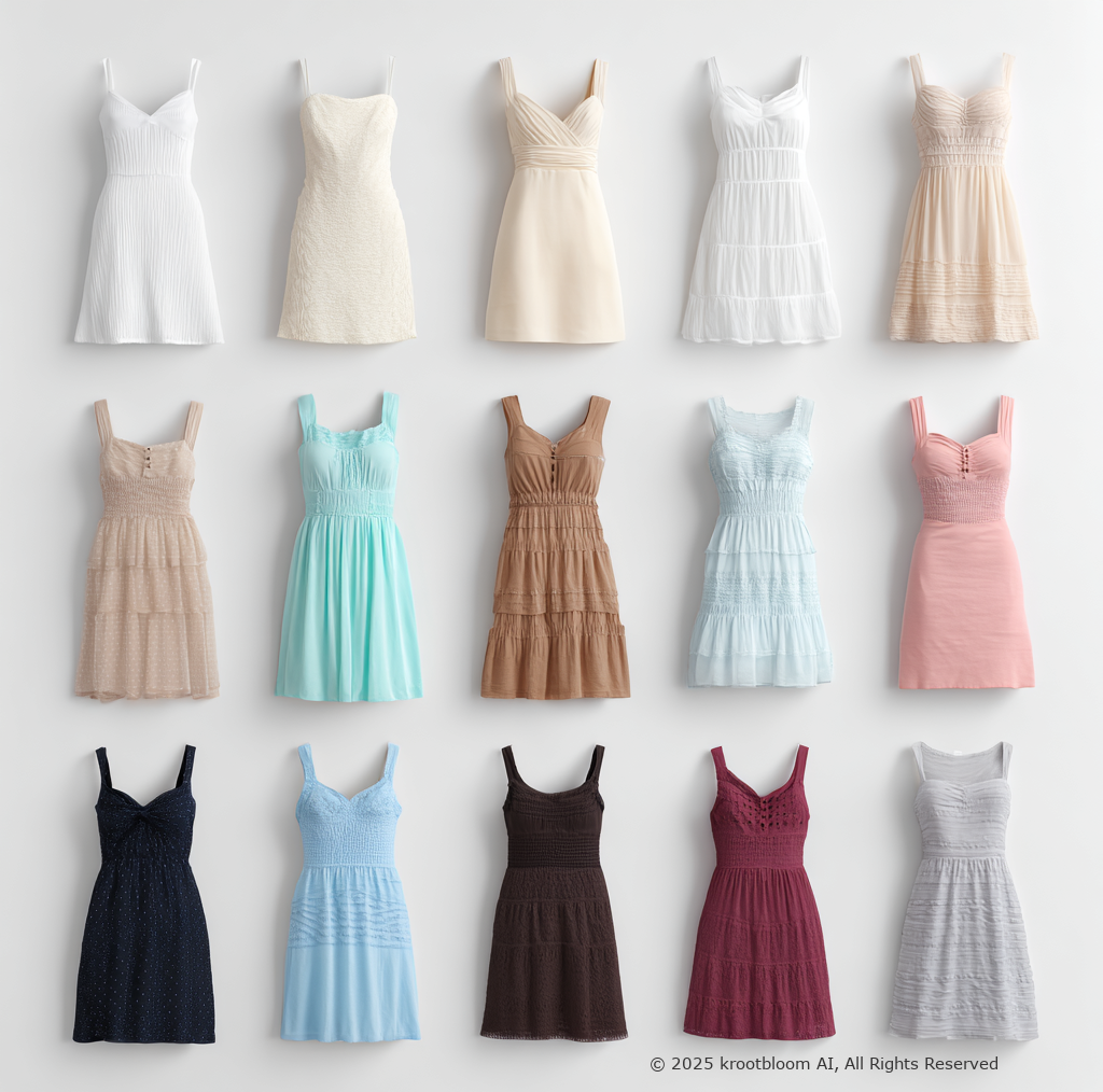 24°C 온흐림 날씨 드레스 추천