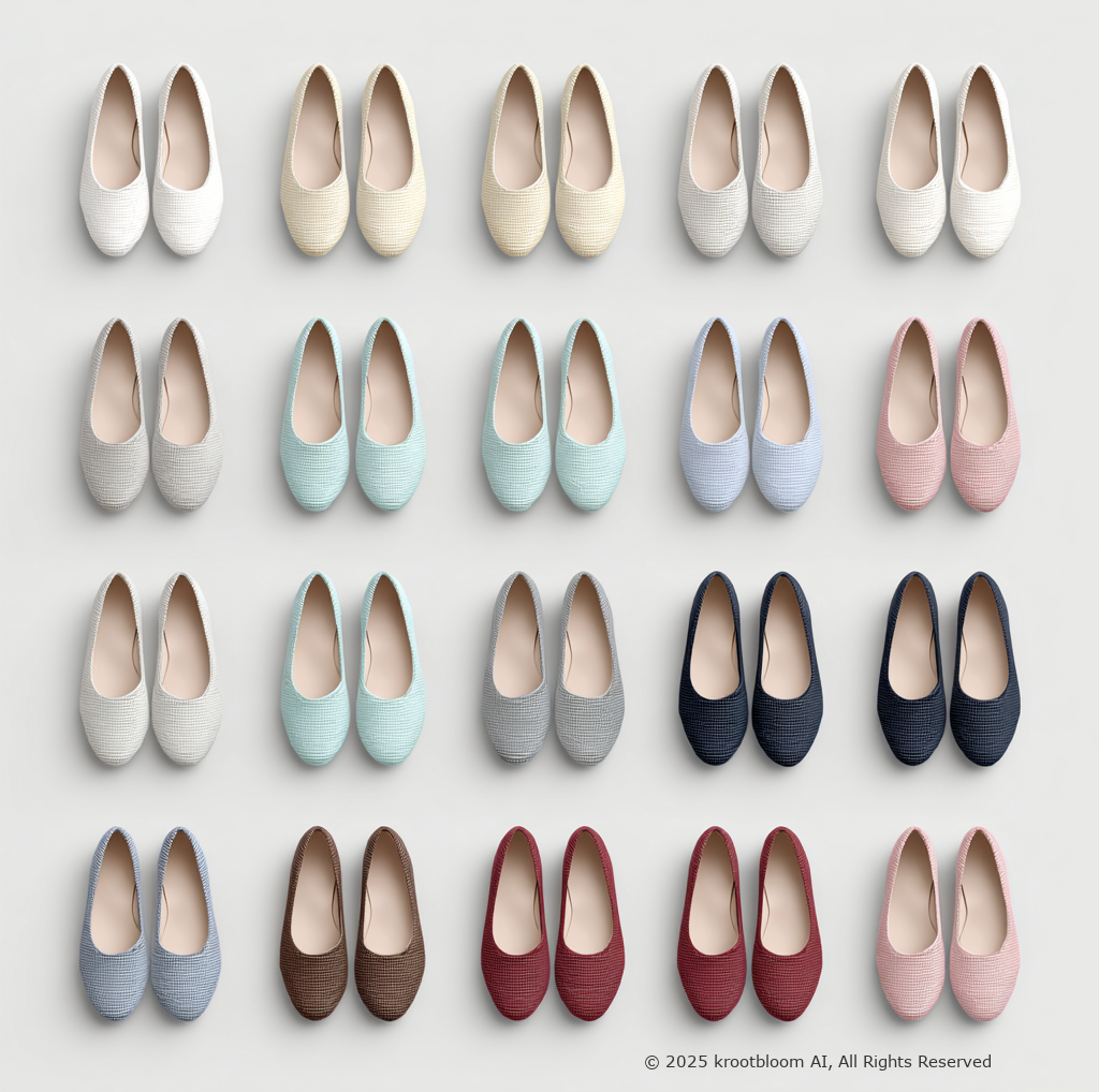 24°C 온흐림 날씨 신발 추천