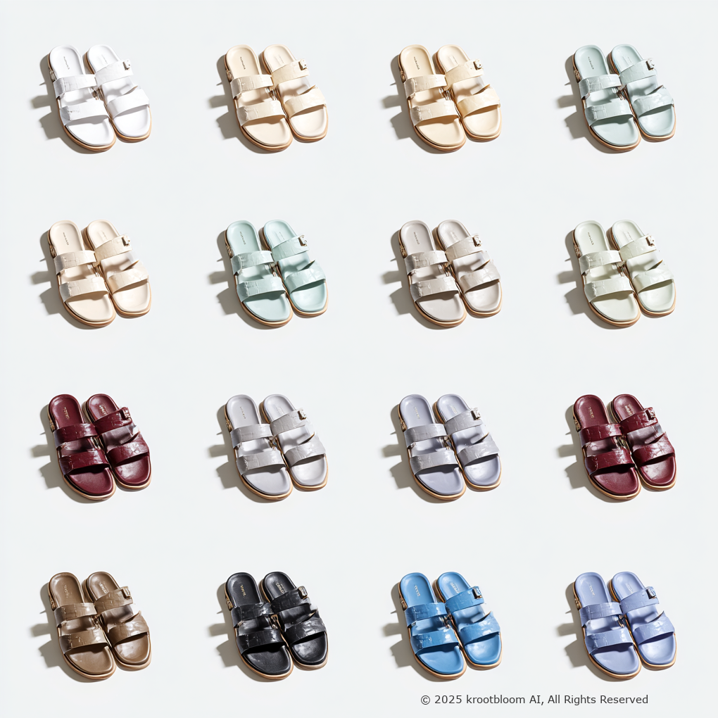 23°C 구름조금 날씨 신발 추천