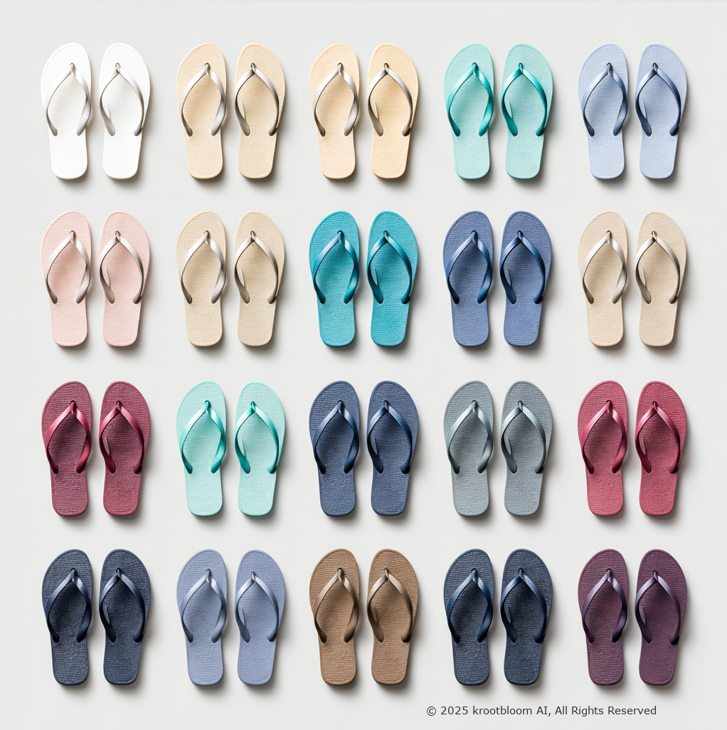 18°C 튼구름 날씨 신발 추천